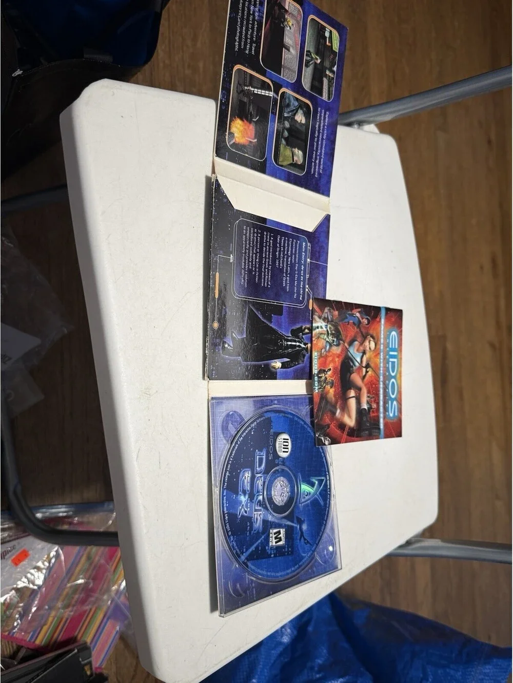Deus Ex for PC.Disc in the gatefold case, With manual Ion storm
